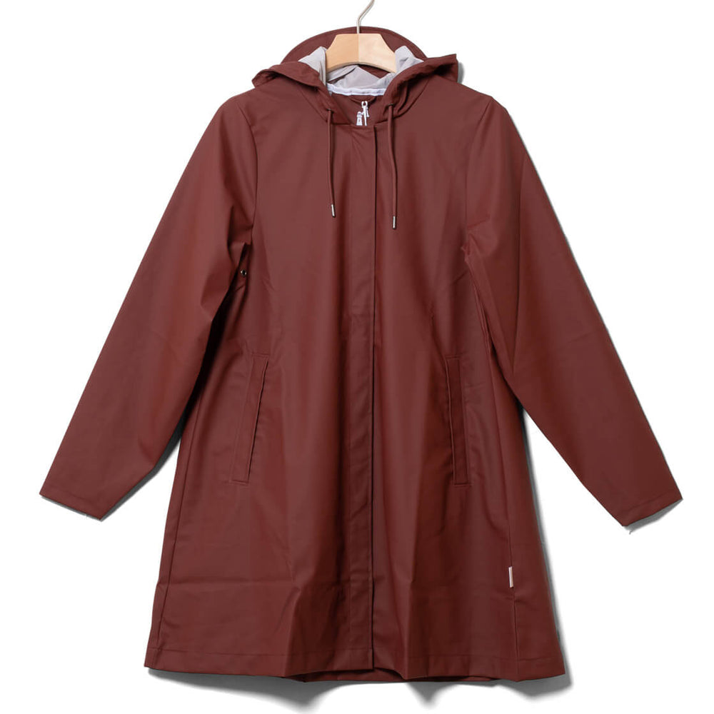
                      
                        Rains Rainjacket Aline red maroon
                      
                    