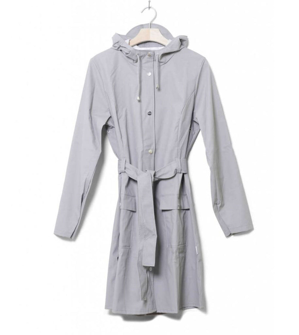 Rains Rainjacket Curve grey stone