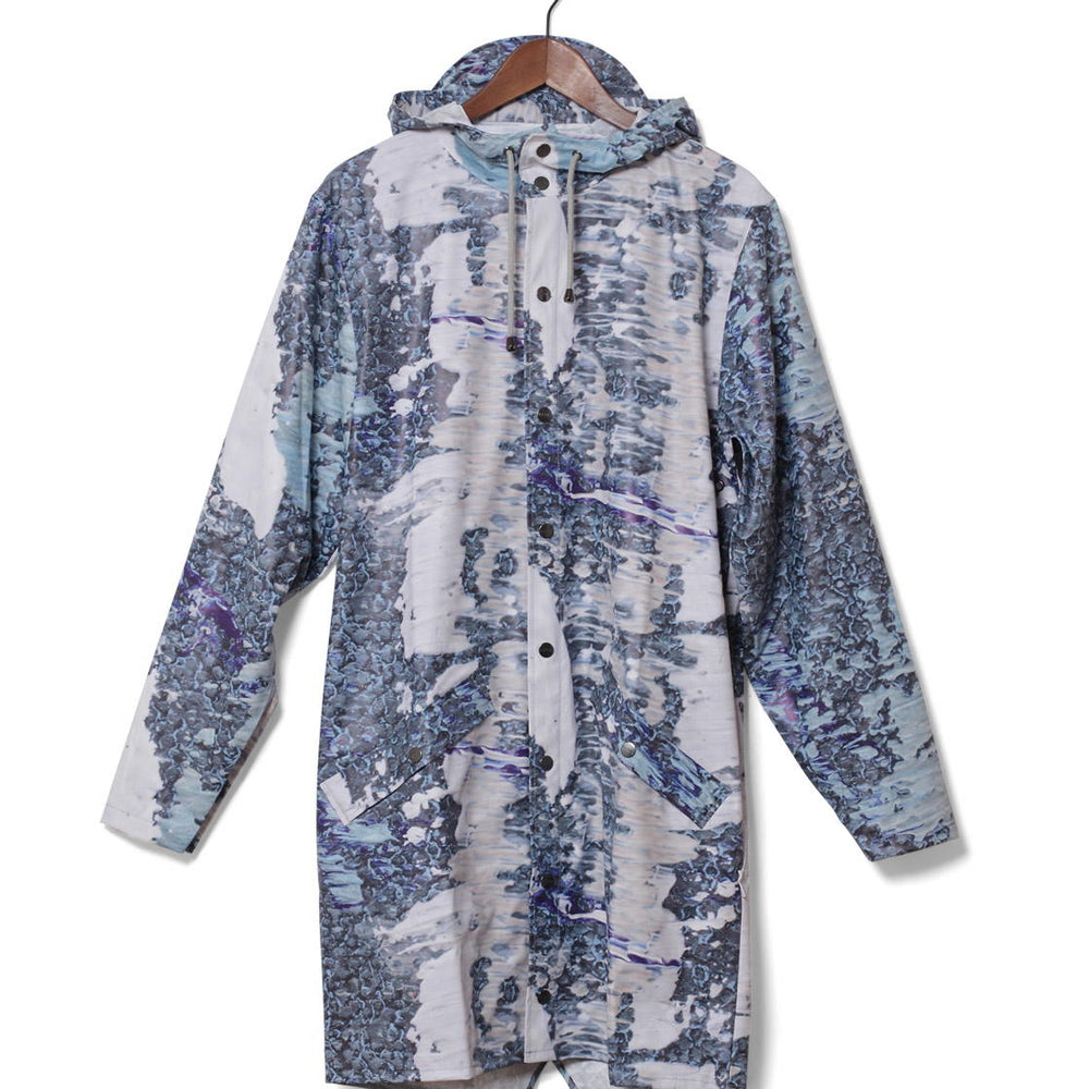 
                      
                        Rains Rainjacket Long Andrew Salgado blue paint camo
                      
                    