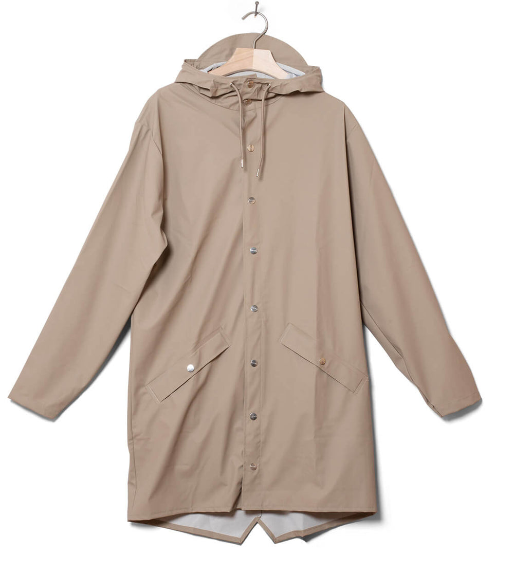 Rains Rainjacket Long beige