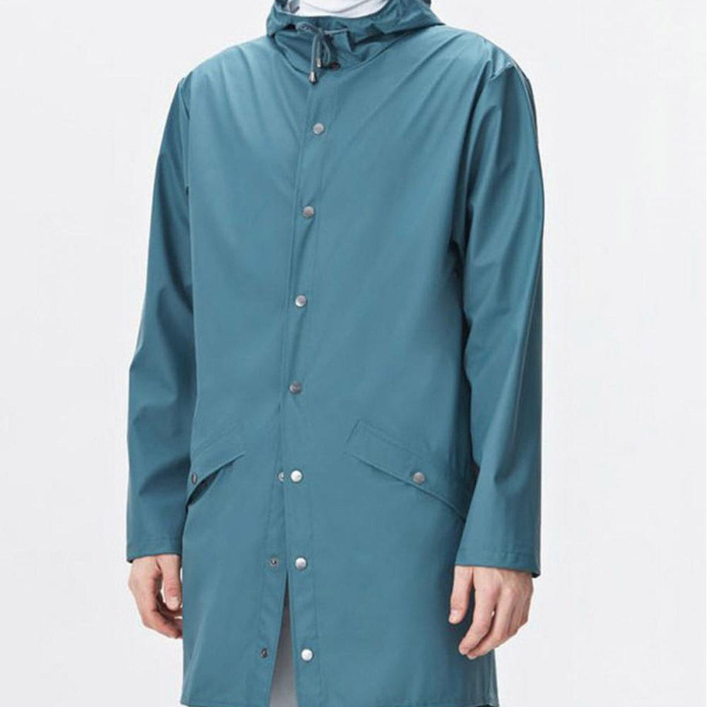 
                      
                        Rains Rainjacket Long blue pacific
                      
                    