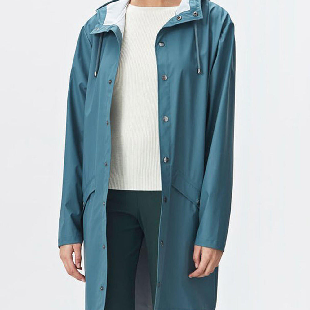
                      
                        Rains Rainjacket Long blue pacific
                      
                    