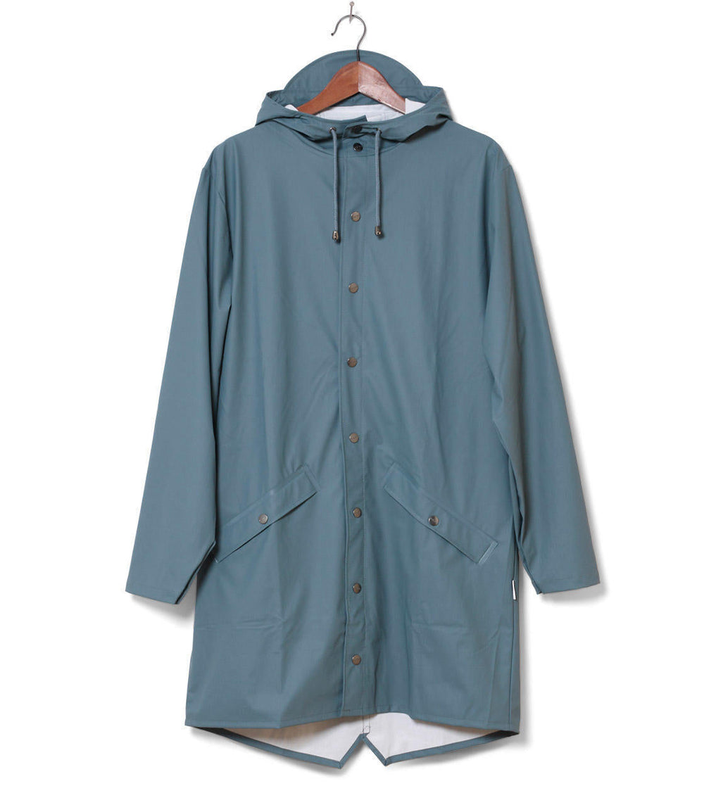 Rains Rainjacket Long blue pacific