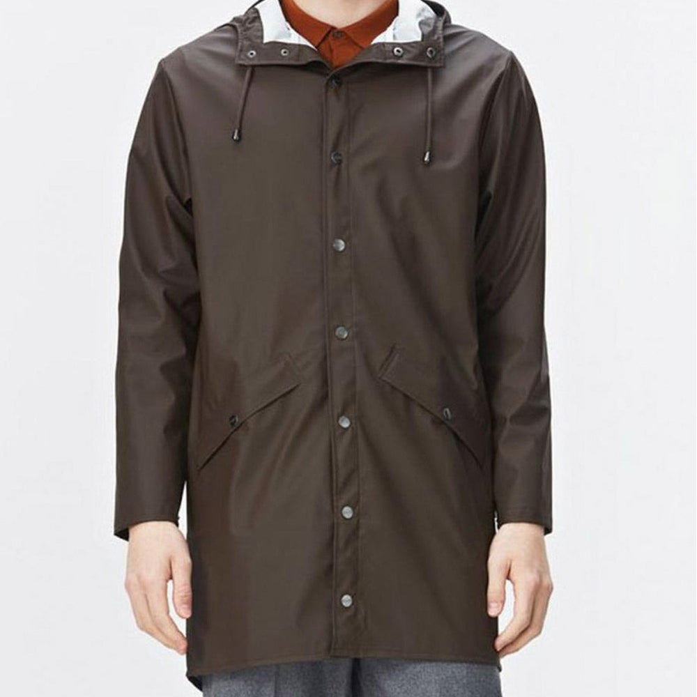 Rains Rainjacket Long brown