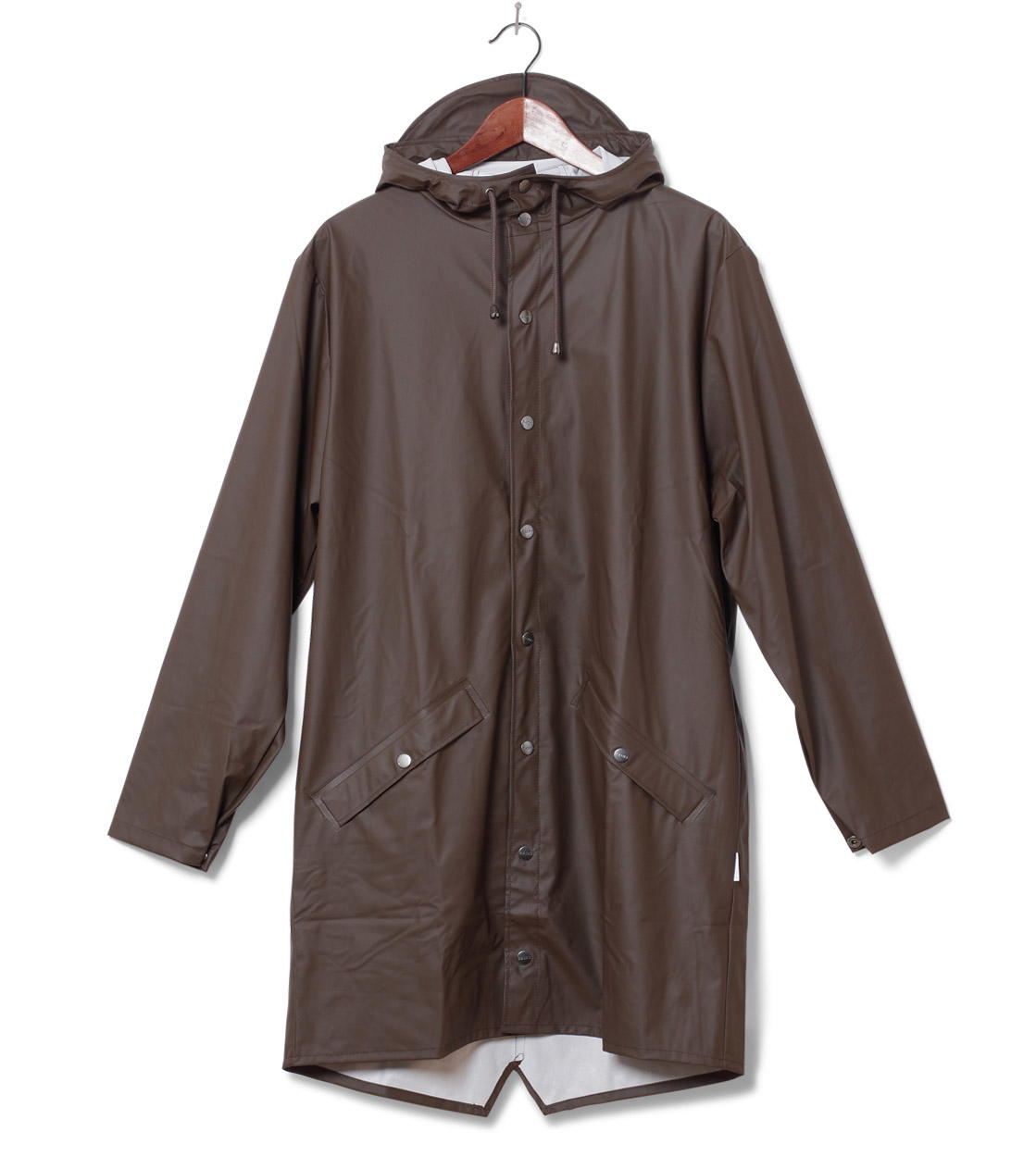 Rains Rainjacket Long brown