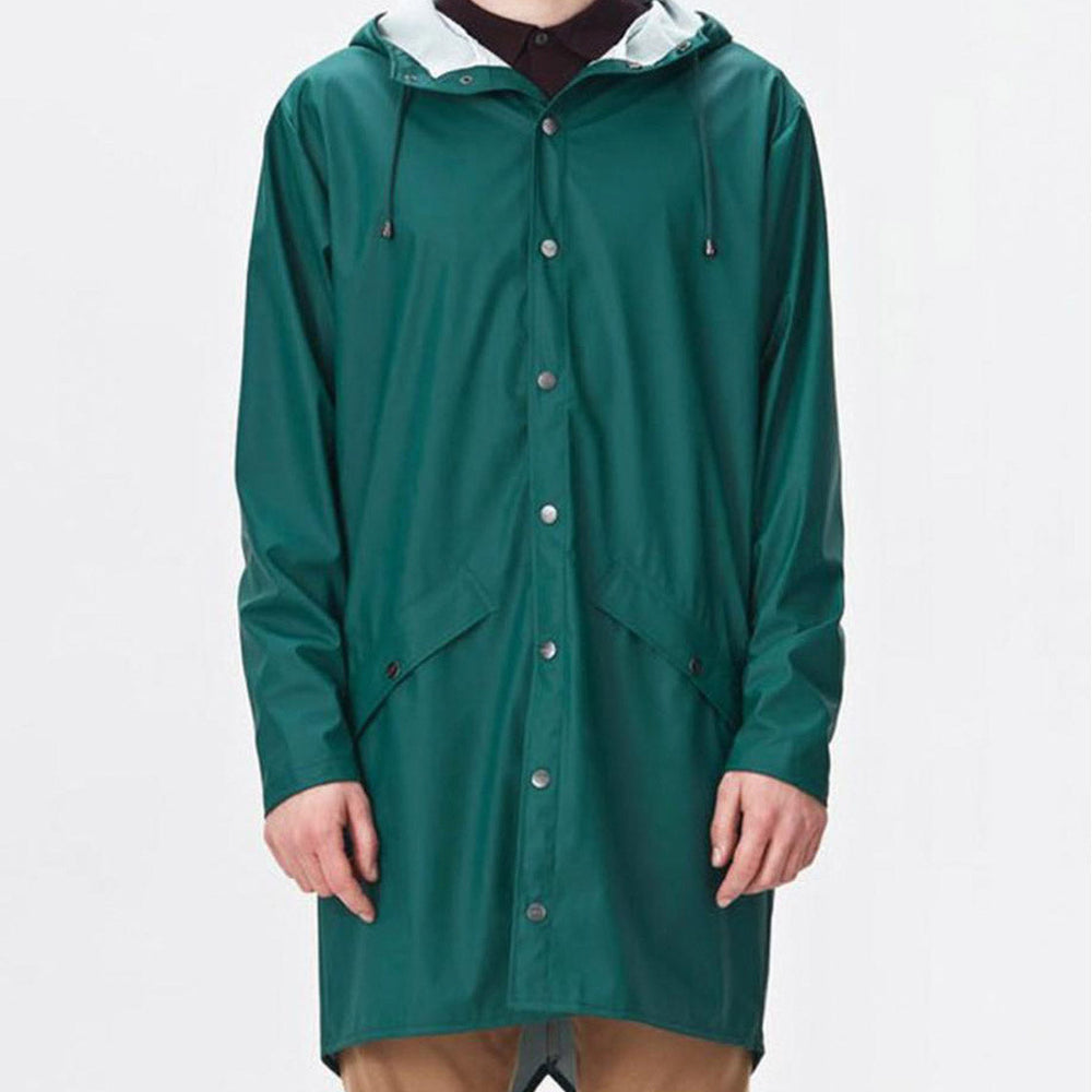 
                      
                        Rains Rainjacket Long green dark teal
                      
                    