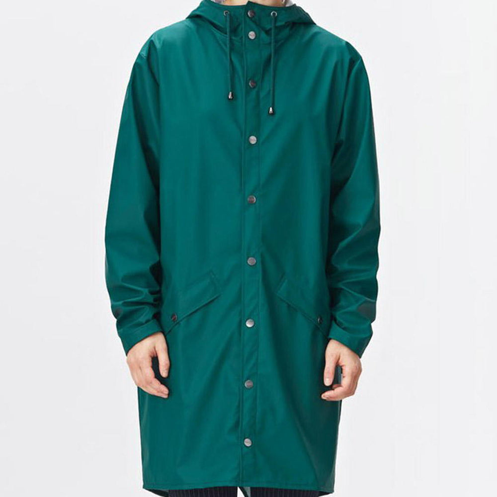 
                      
                        Rains Rainjacket Long green dark teal
                      
                    