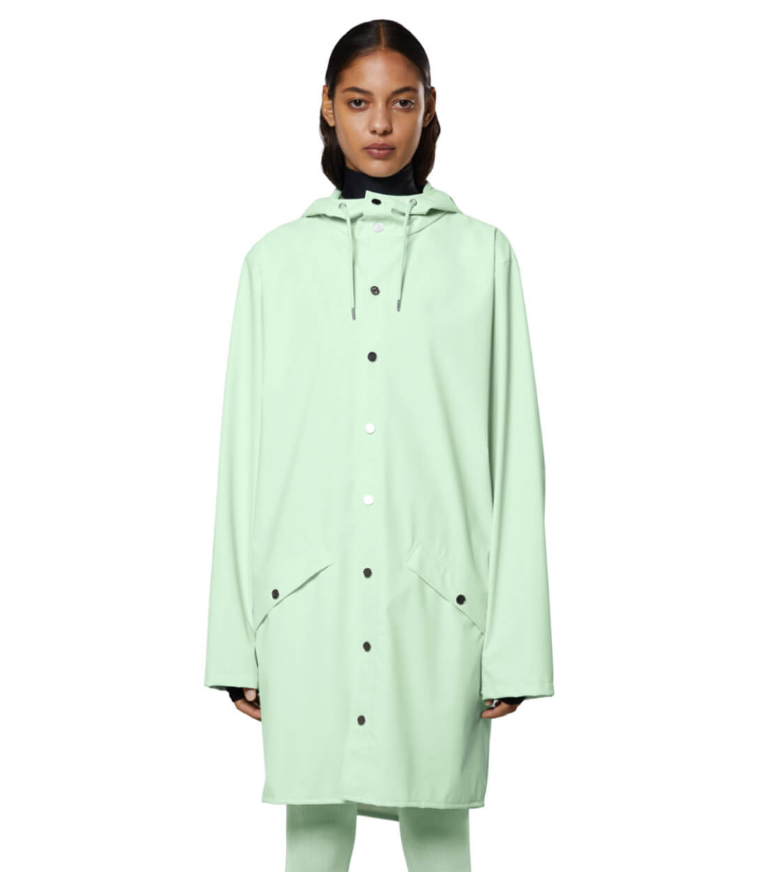 Rains Rainjacket Long green mineral