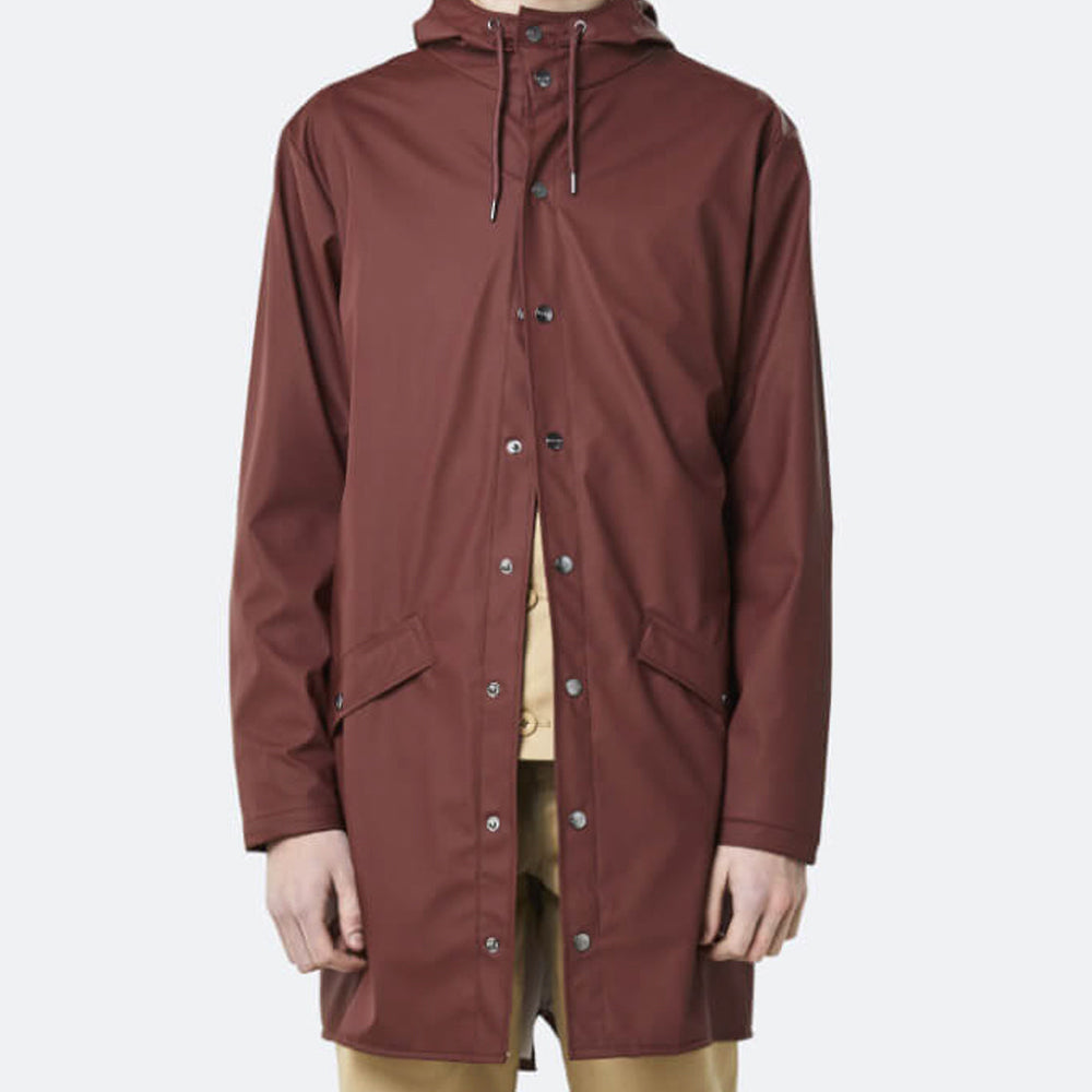 
                      
                        Rains Rainjacket Long red maroon
                      
                    