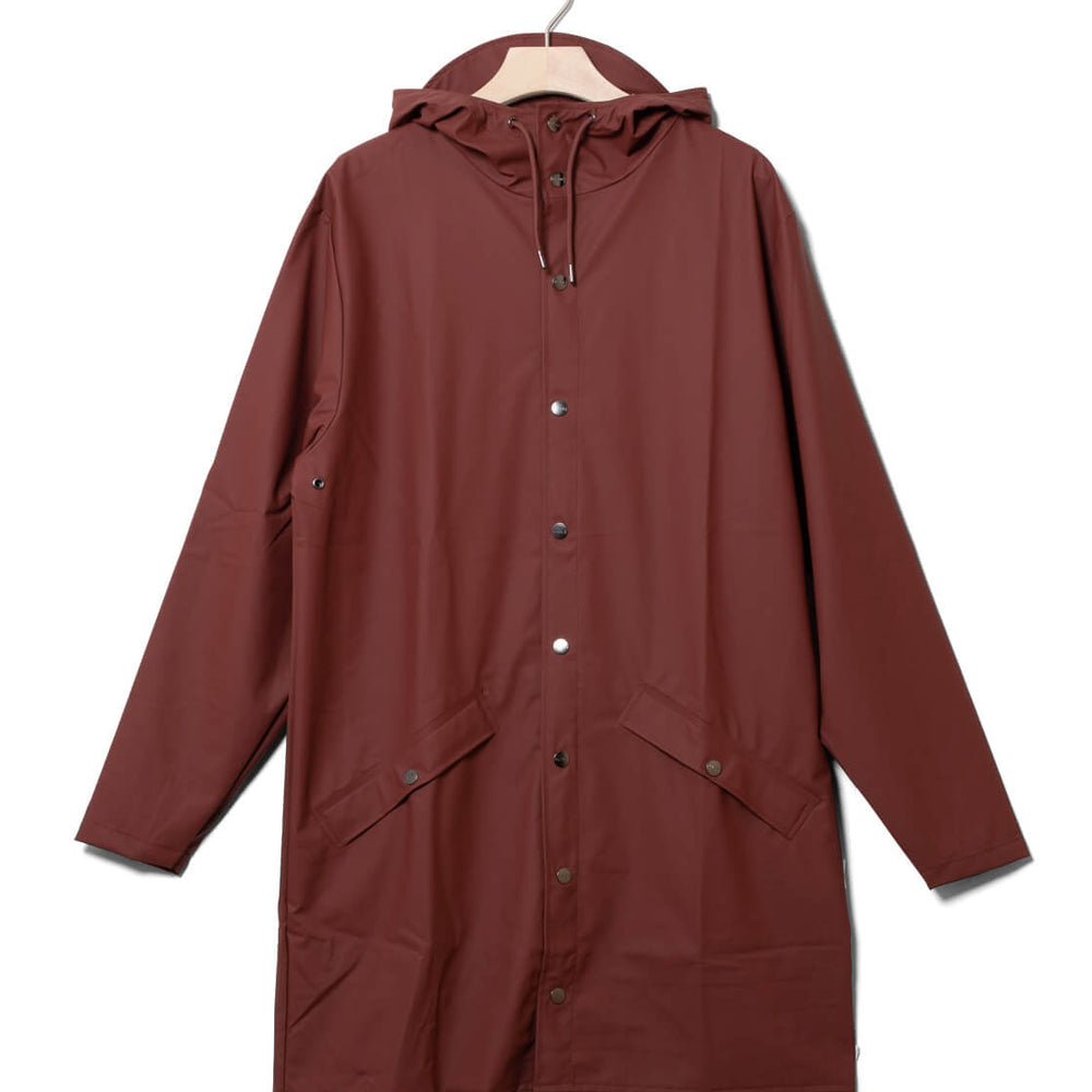 
                      
                        Rains Rainjacket Long red maroon
                      
                    