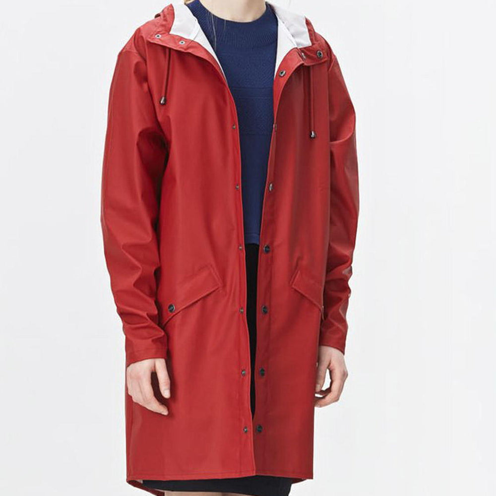 
                      
                        Rains Rainjacket Long red scarlet
                      
                    