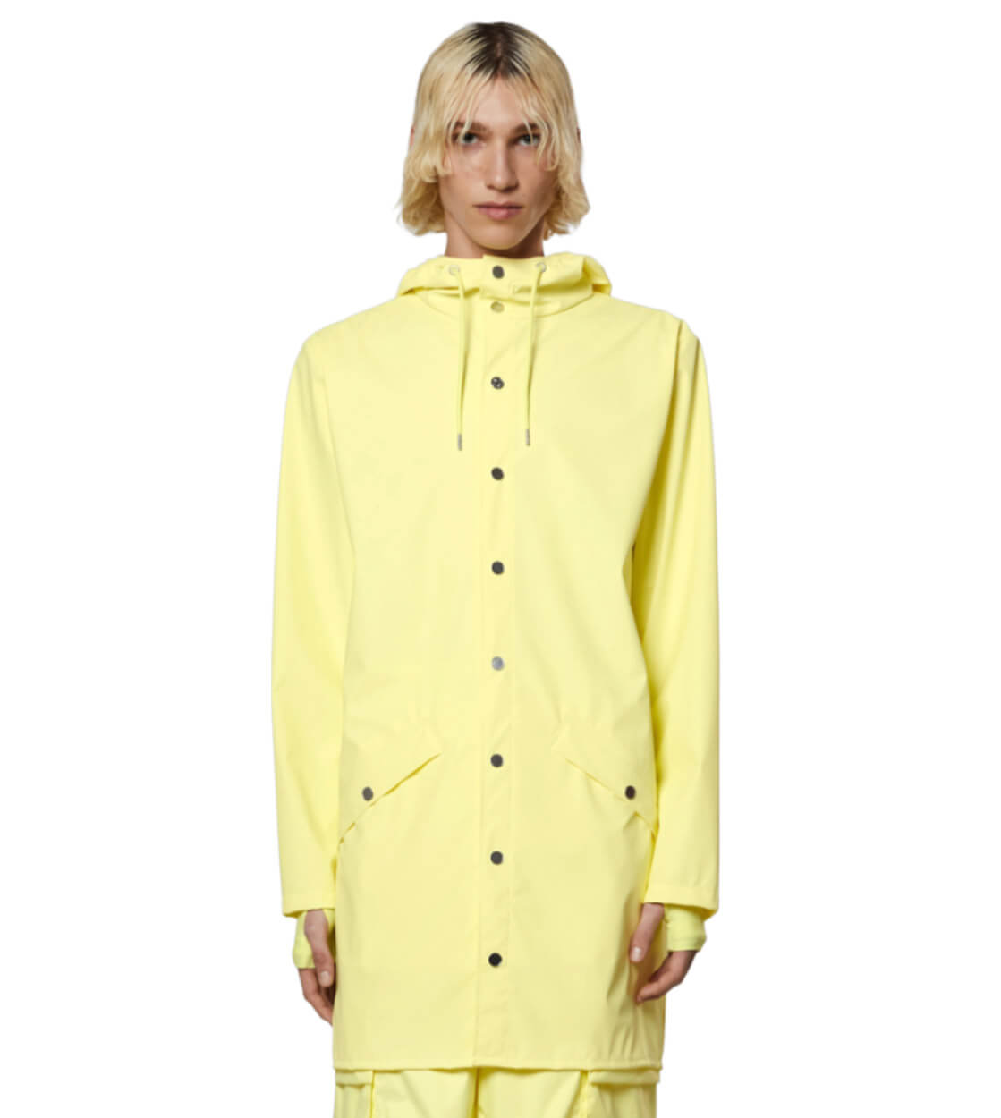 Rains Rainjacket Long yellow straw