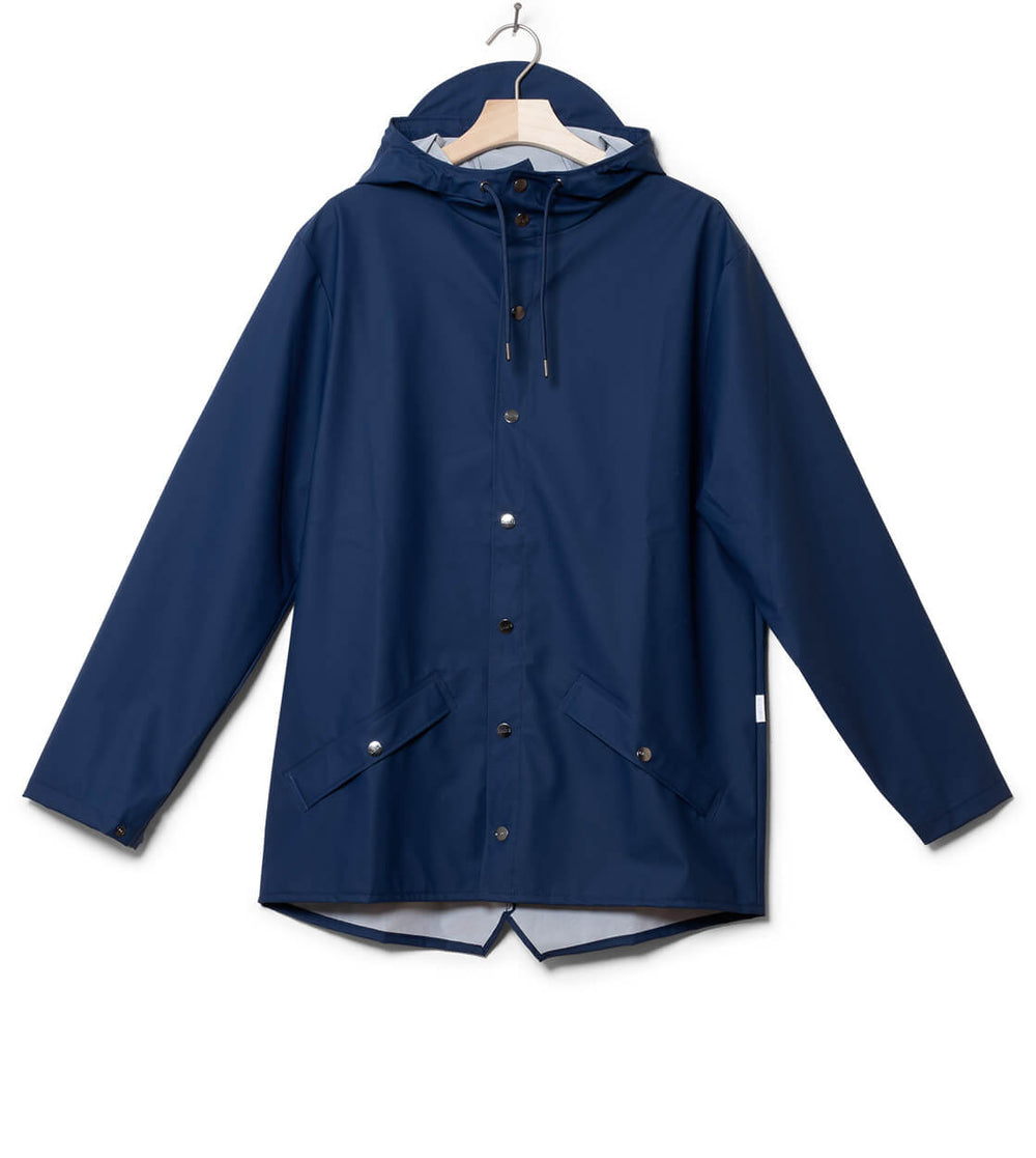 Rains Rainjacket Short blue true