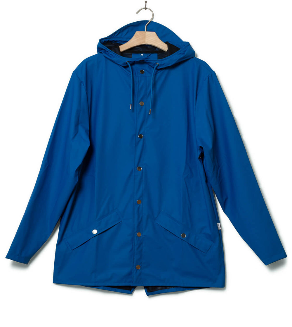 Rains Rainjacket Short blue waves