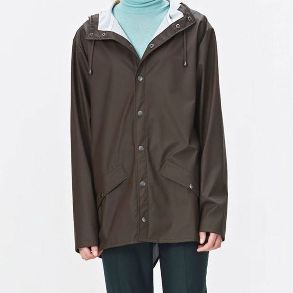 
                      
                        Rains Rainjacket Short brown
                      
                    
