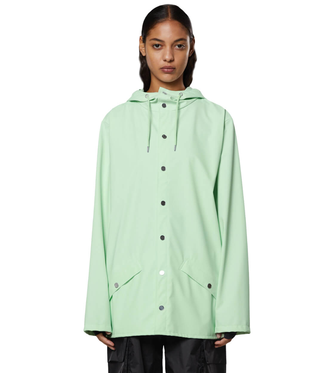 Rains Rainjacket Short green mineral