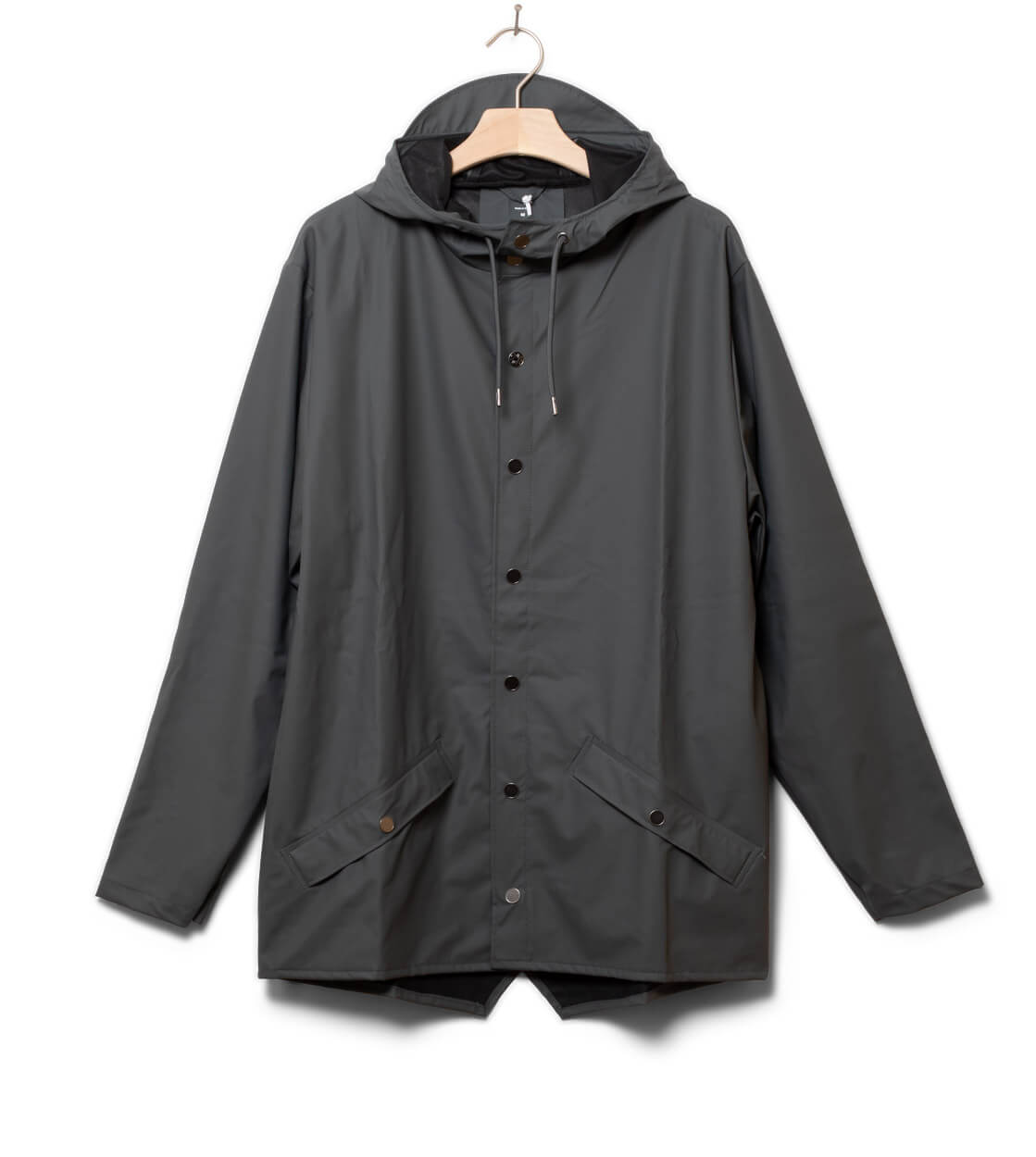 Rains Rainjacket Short grey slate