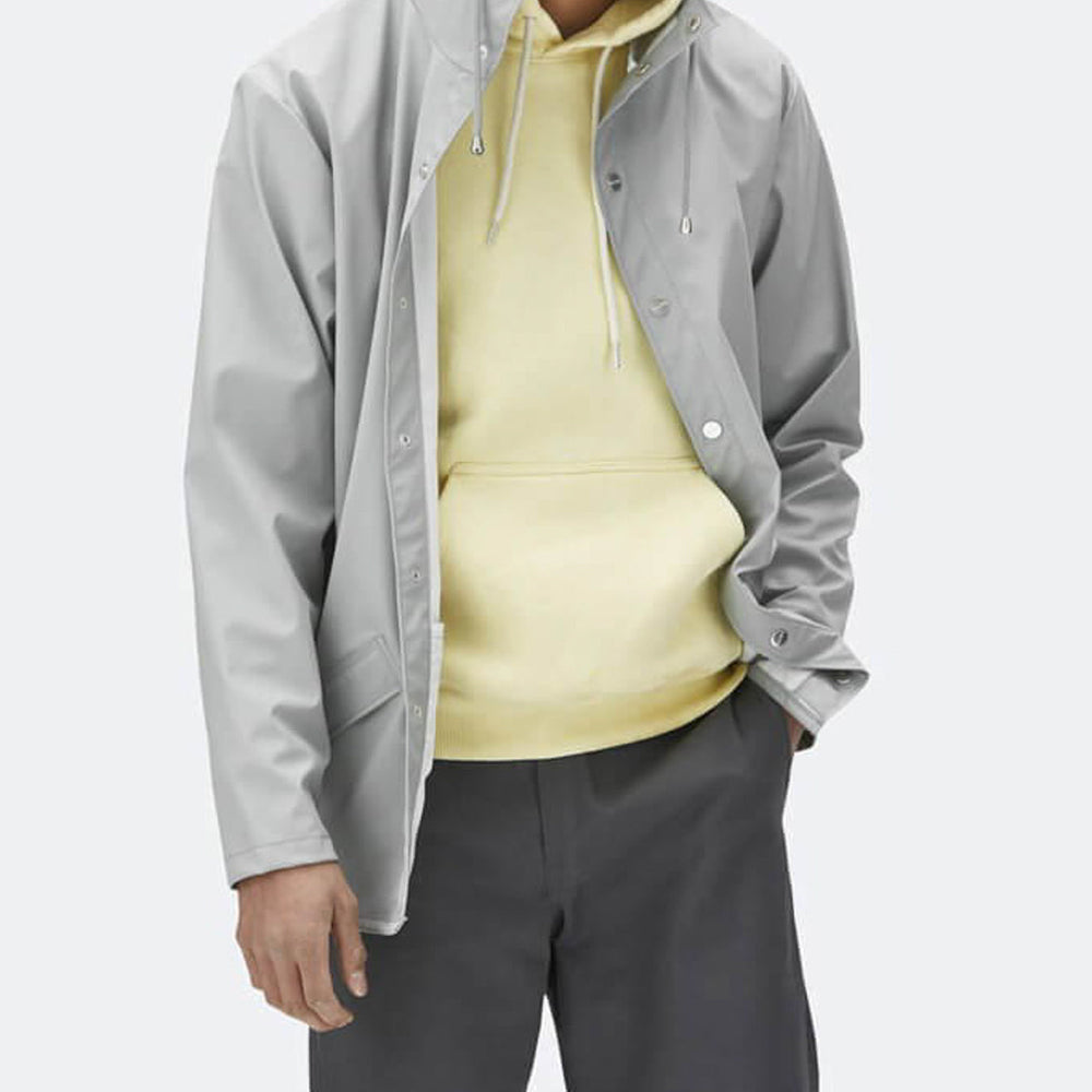 
                      
                        Rains Rainjacket Short grey stone
                      
                    