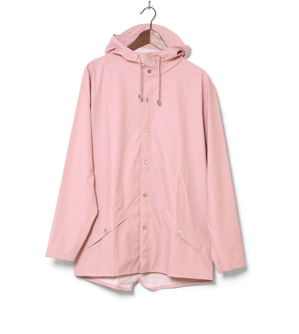 Rains Rainjacket Short pink rose