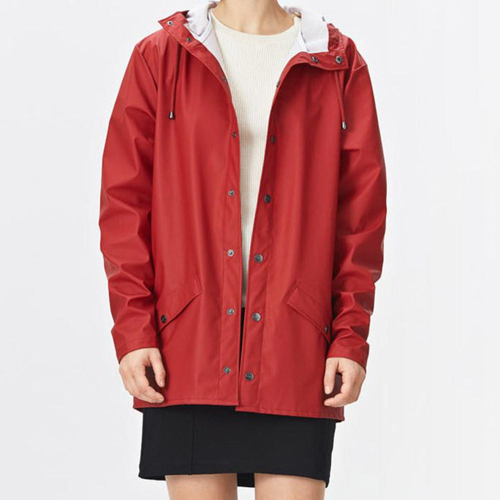 
                      
                        Rains Rainjacket Short red scarlet
                      
                    