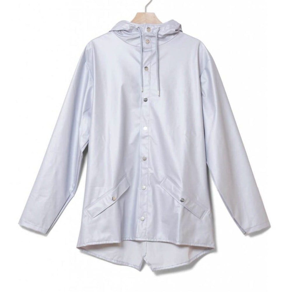 
                      
                        Rains Rainjacket Short silver metallic ice grey
                      
                    