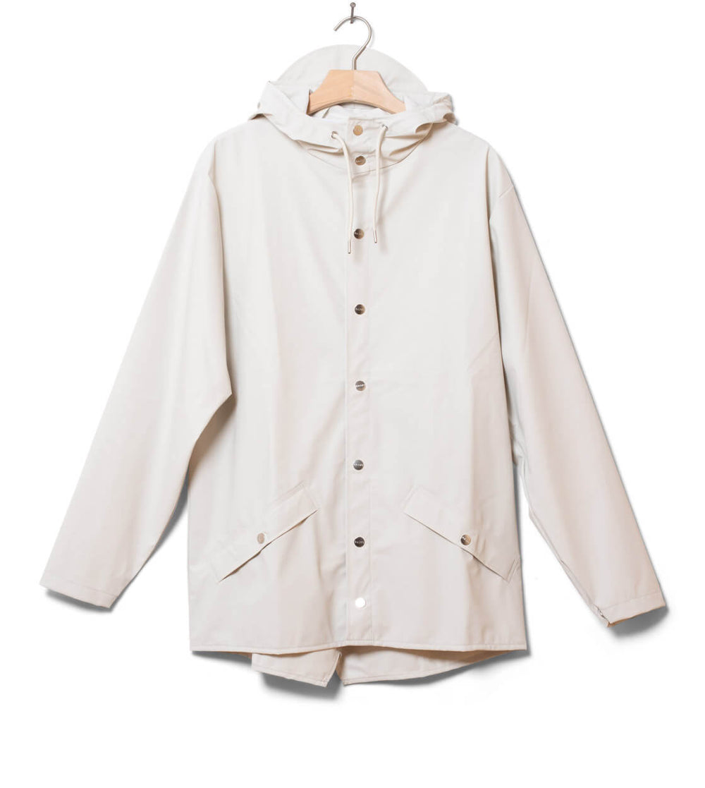 Rains Rainjacket Short white off