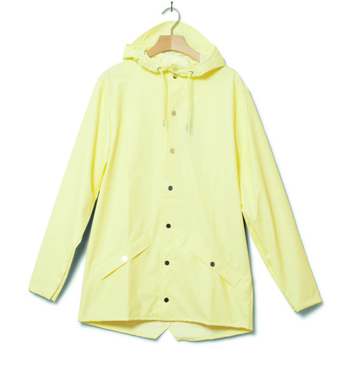 Rains Rainjacket Short yellow straw