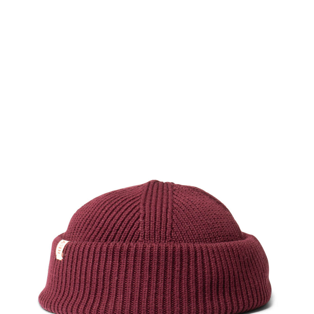 Revolution Beanie 9324 Fisherman red burgundy