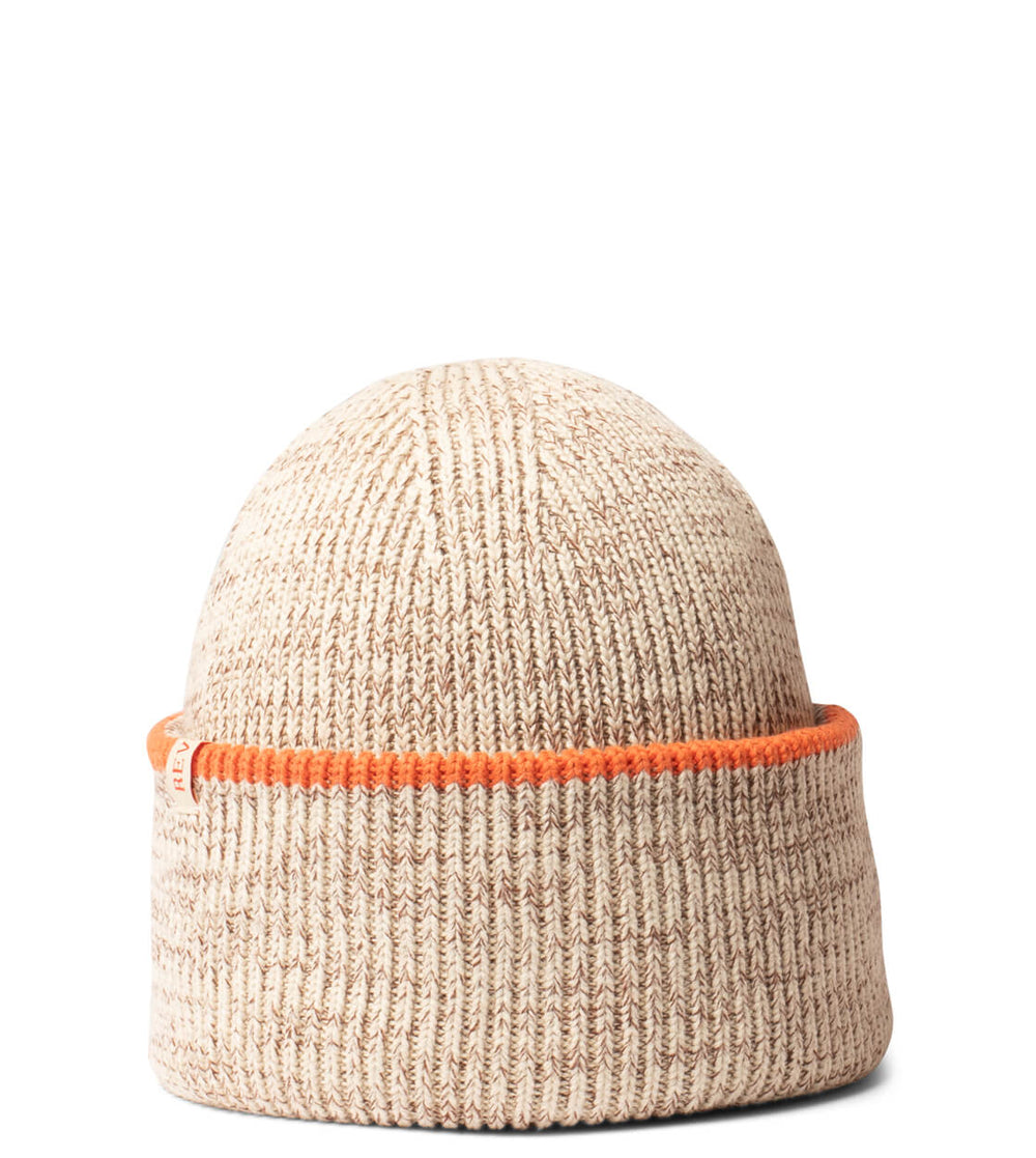 Revolution Beanie 9327 Big Fold Up beige offwhite