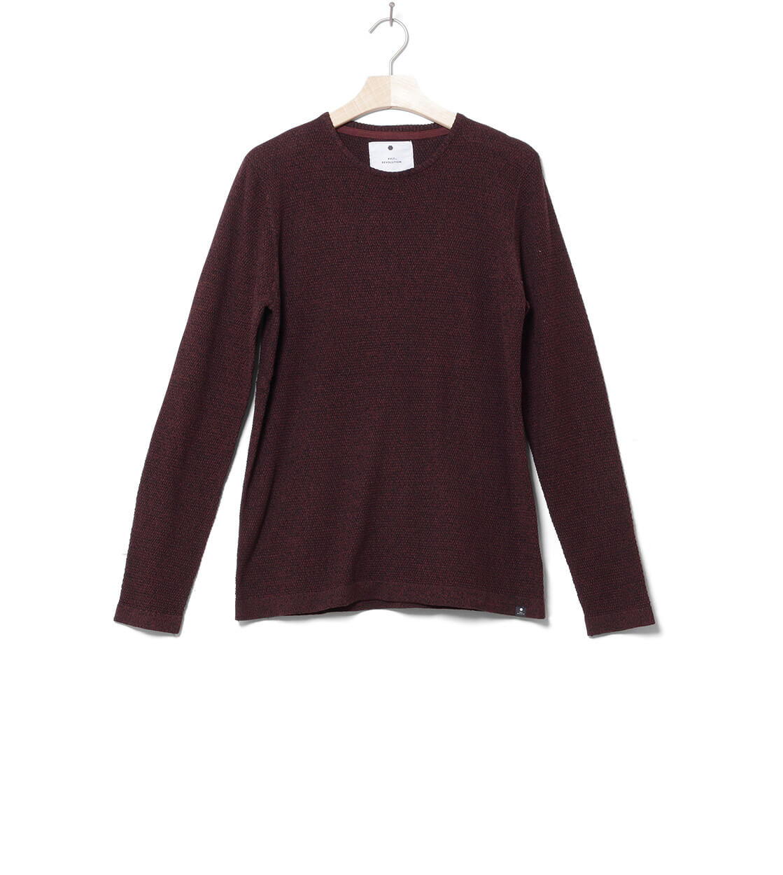 Revolution Knit Pullover 6005 red bordeaux