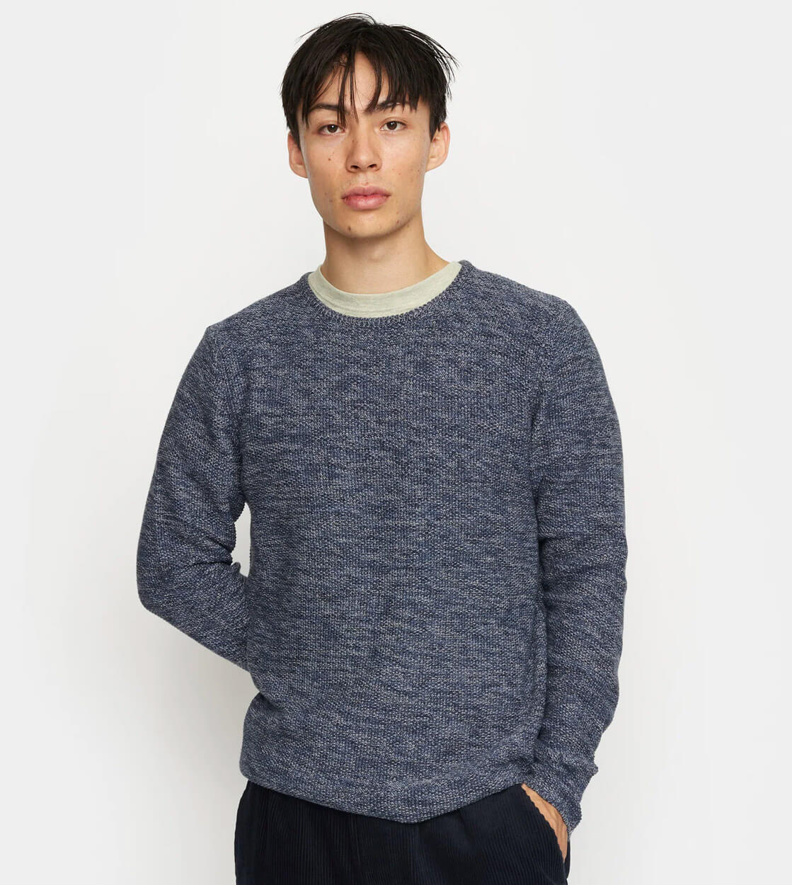 Revolution Knit Pullover 6009 blue dust