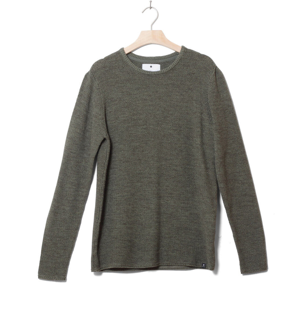Revolution Knit Pullover 6009 green army