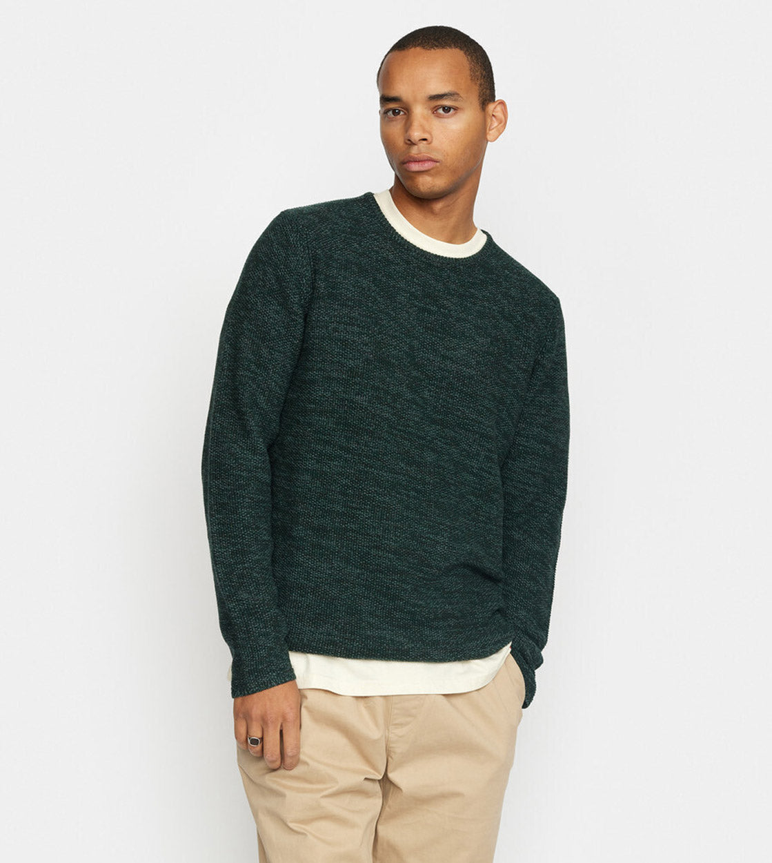 Revolution Knit Pullover 6009 green dark