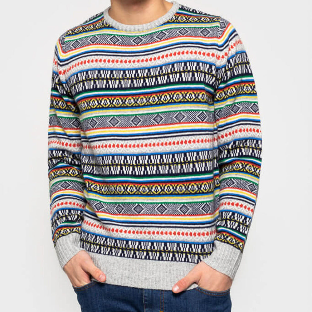 
                      
                        Revolution Knit Pullover 6510 grey multi
                      
                    