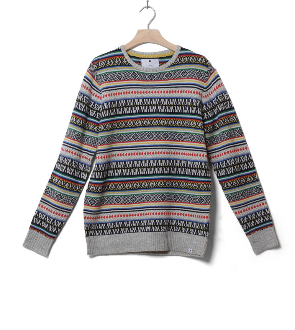 Revolution Knit Pullover 6510 grey multi