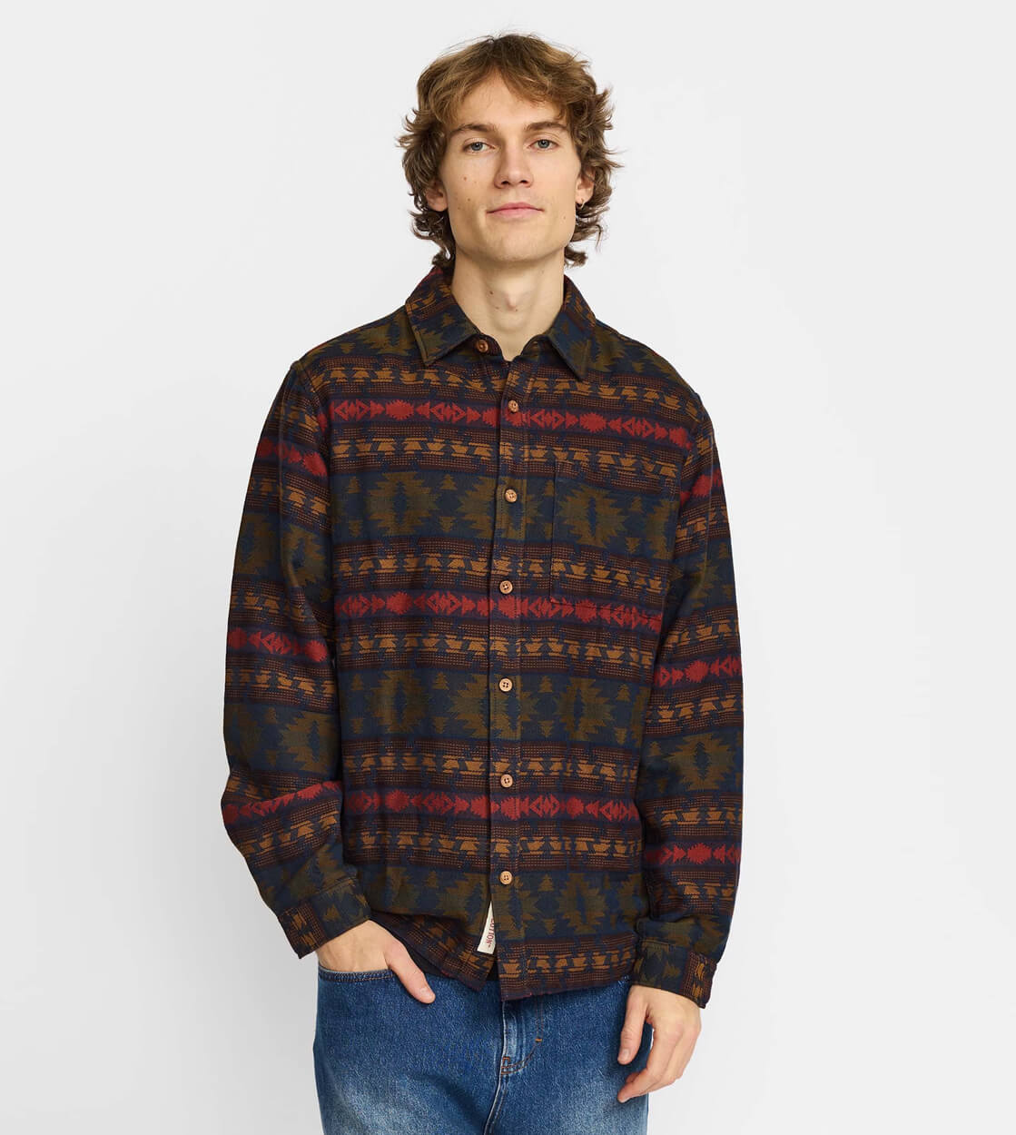 Revolution Shirt 3287 multi navy