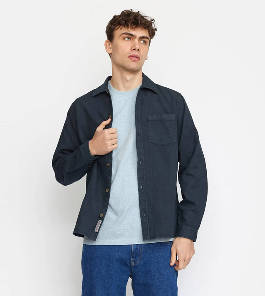 Revolution Shirt 3997 Casual blue navy