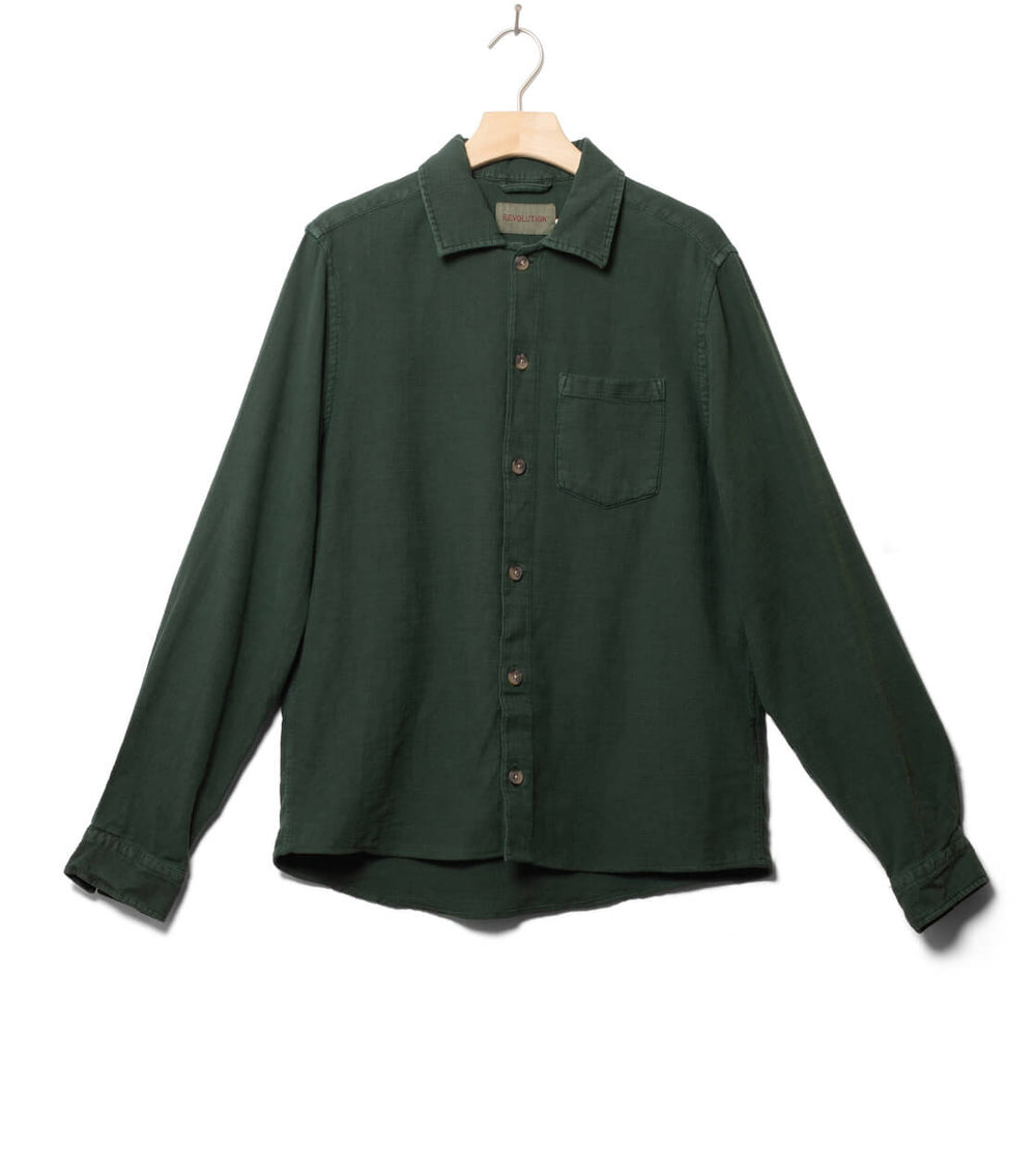 Revolution Shirt 3997 Casual green dark