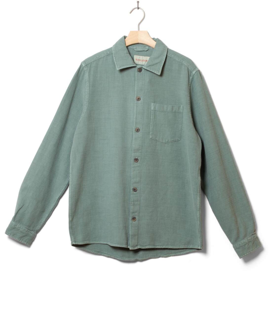 Revolution Shirt 3997 Casual green dust