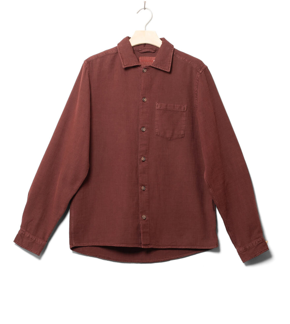 Revolution Shirt 3997 Casual red burgundy
