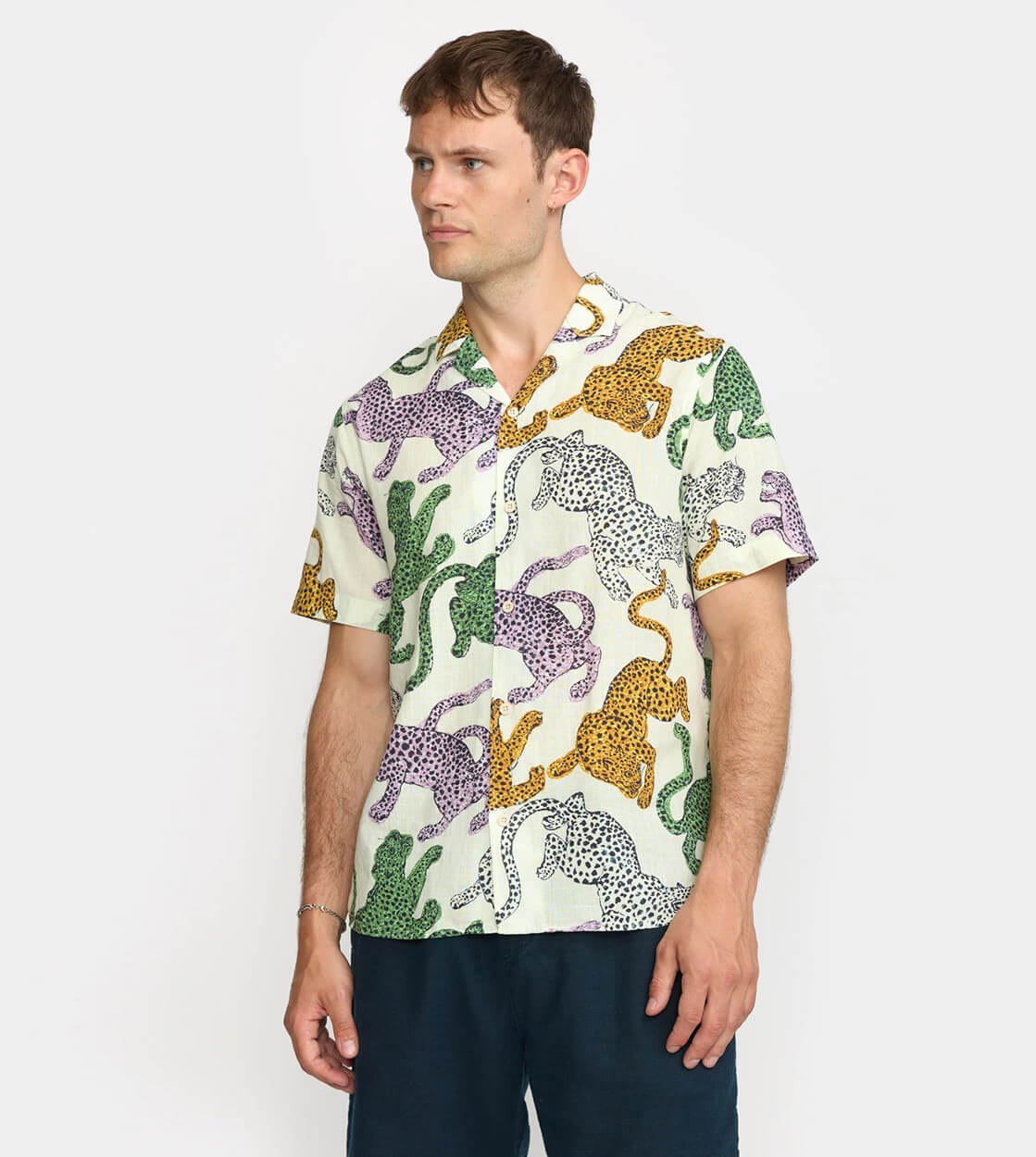 Revolution Shirt SS 3171 Cuban multi