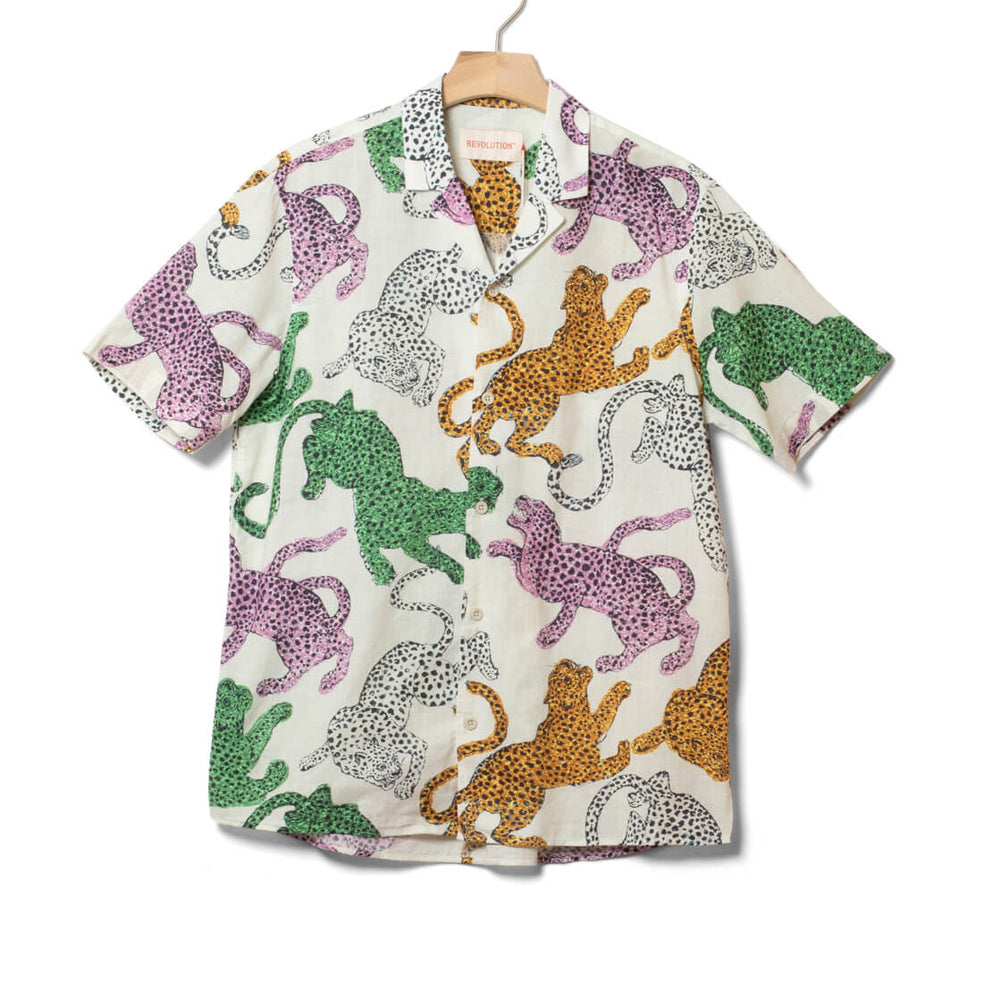 Revolution Shirt SS 3171 Cuban multi