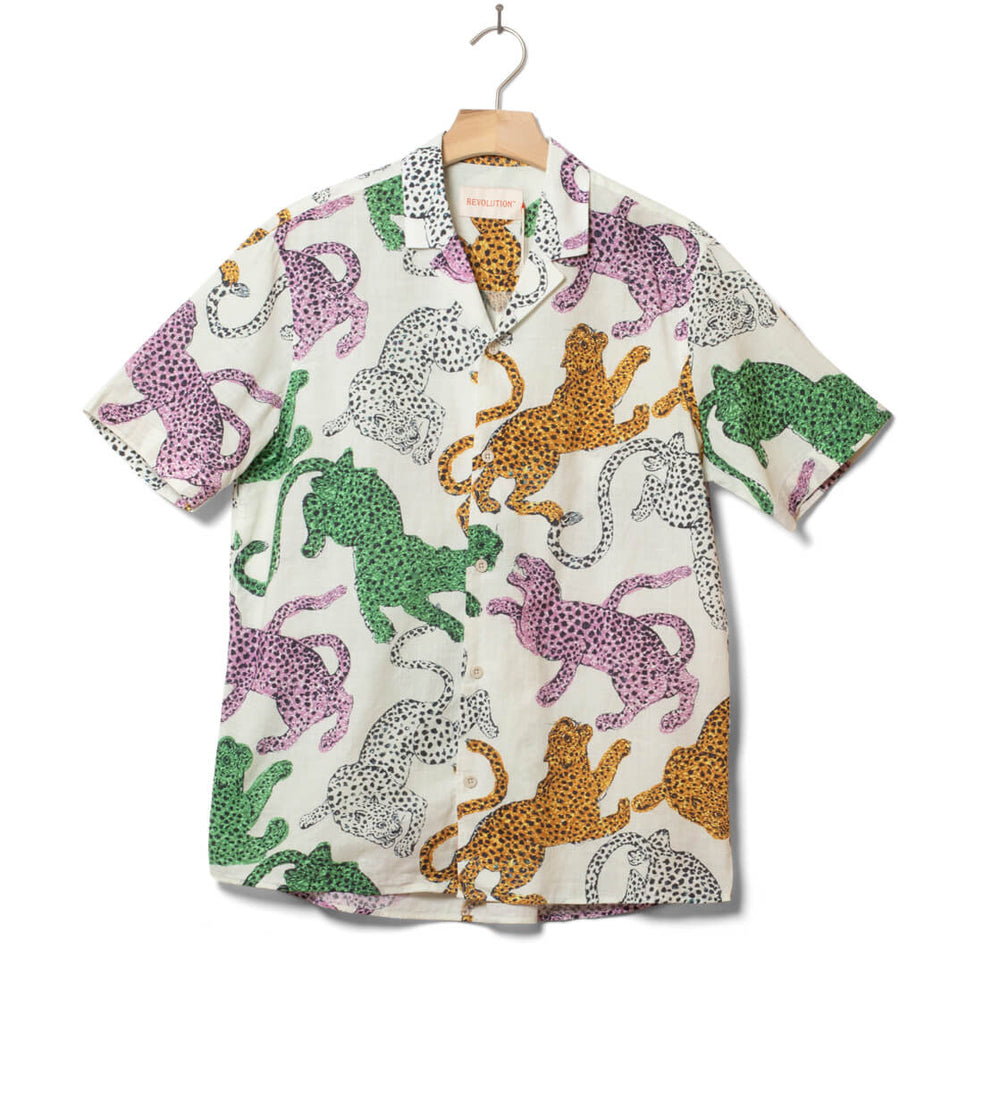 Revolution Shirt SS 3171 Cuban multi