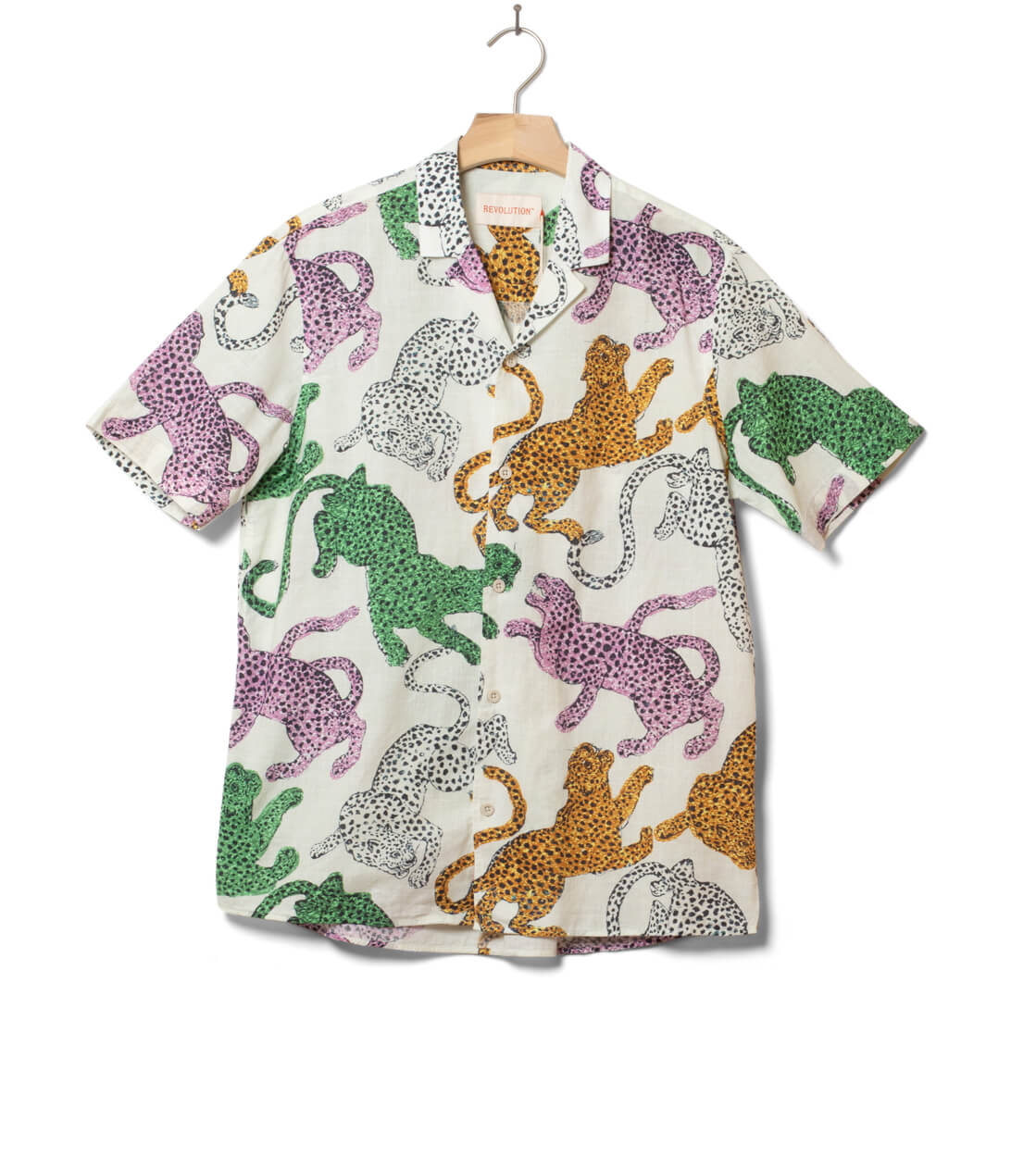 Revolution Shirt SS 3171 Cuban multi