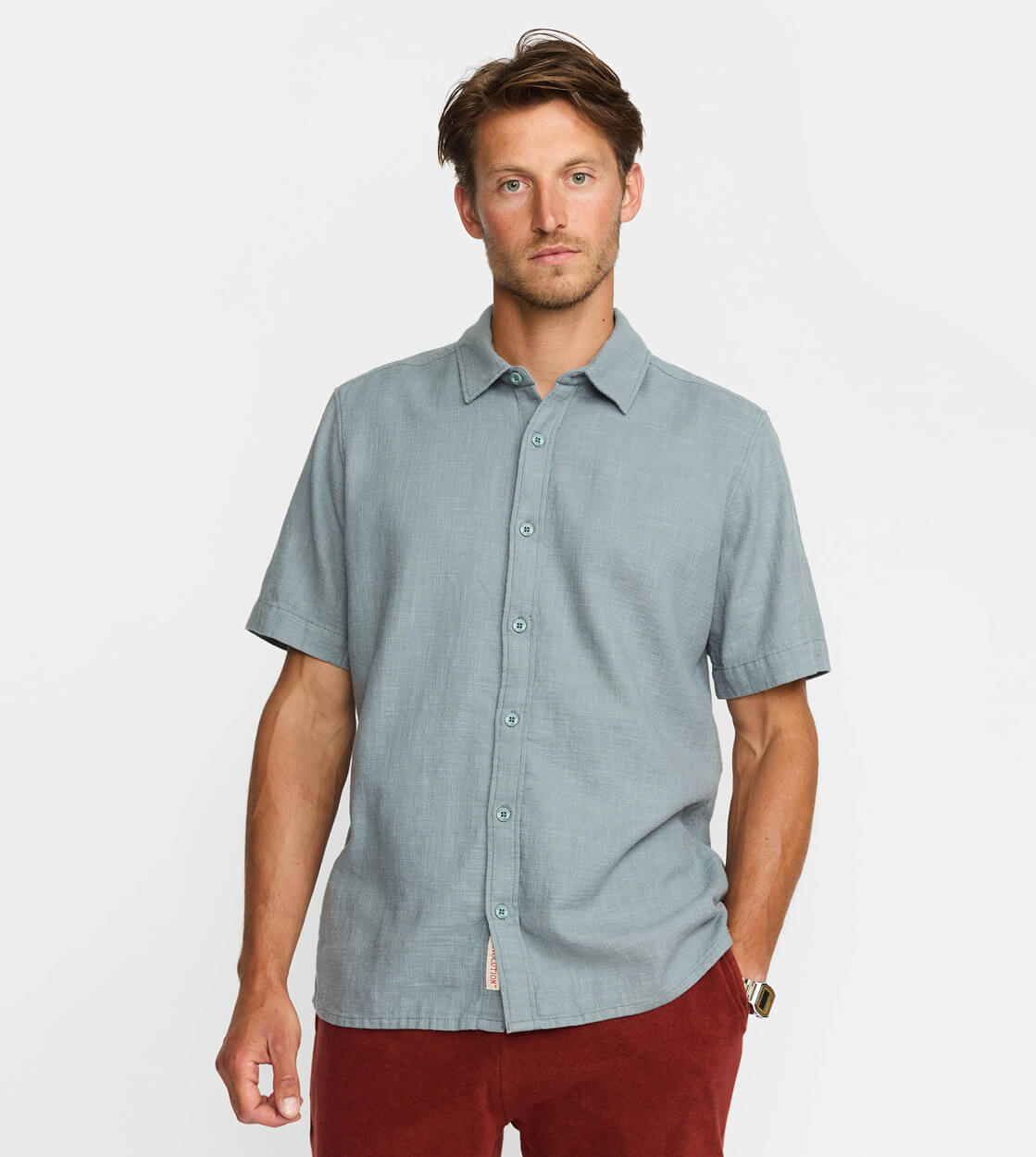 Revolution Shirt SS 3239 blue