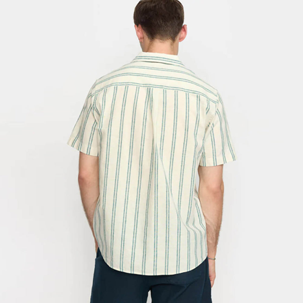 
                      
                        Revolution Shirt SS 3865 Cuban white petrol
                      
                    