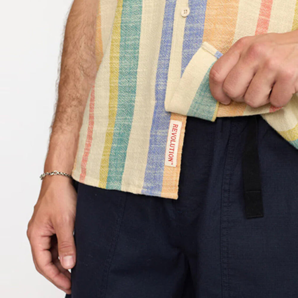 
                      
                        Revolution Shirt SS 3918 Cuban multi orange
                      
                    