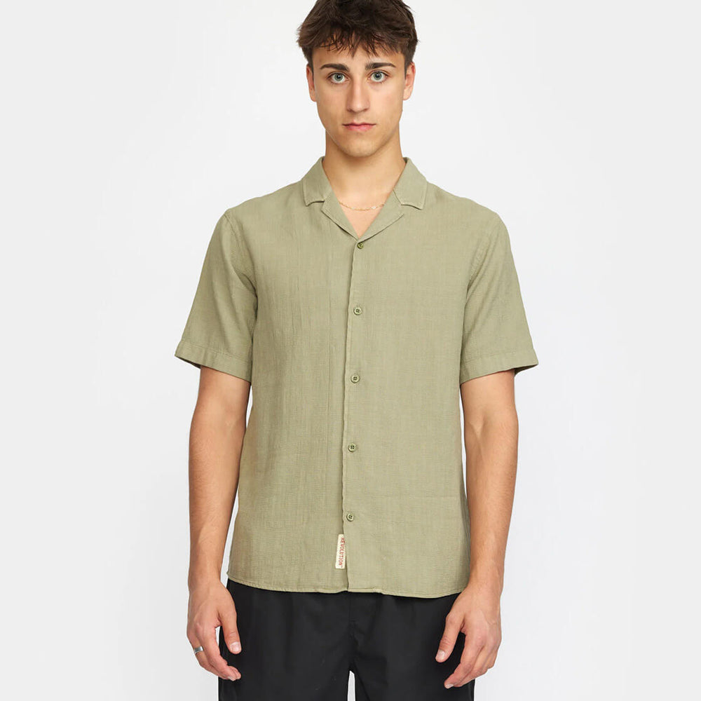 Revolution Shirt SS 3927 Cuban green light