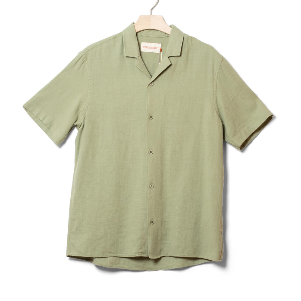 Revolution Shirt SS 3927 Cuban green light