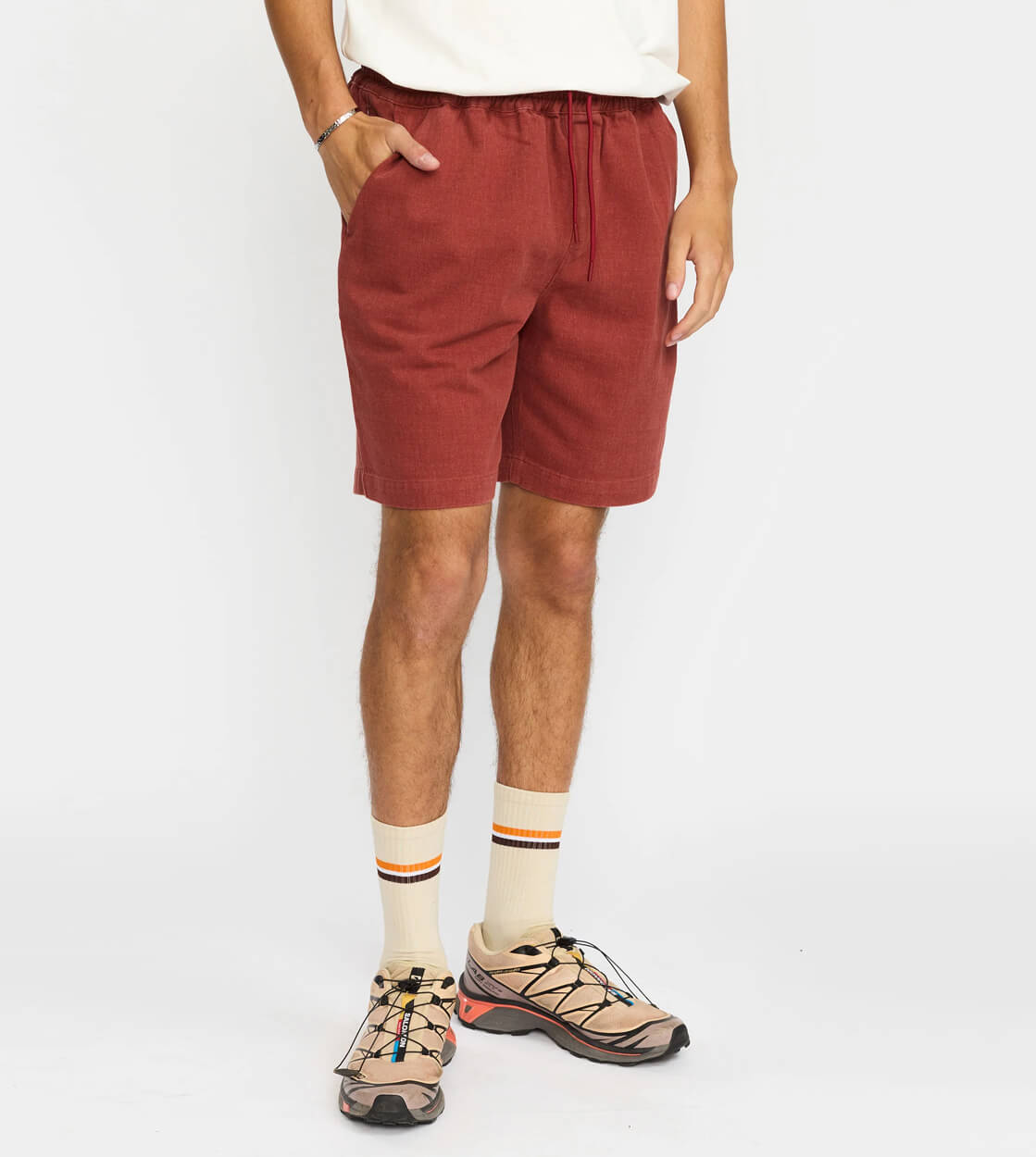 Revolution Shorts 4054 red dark orange